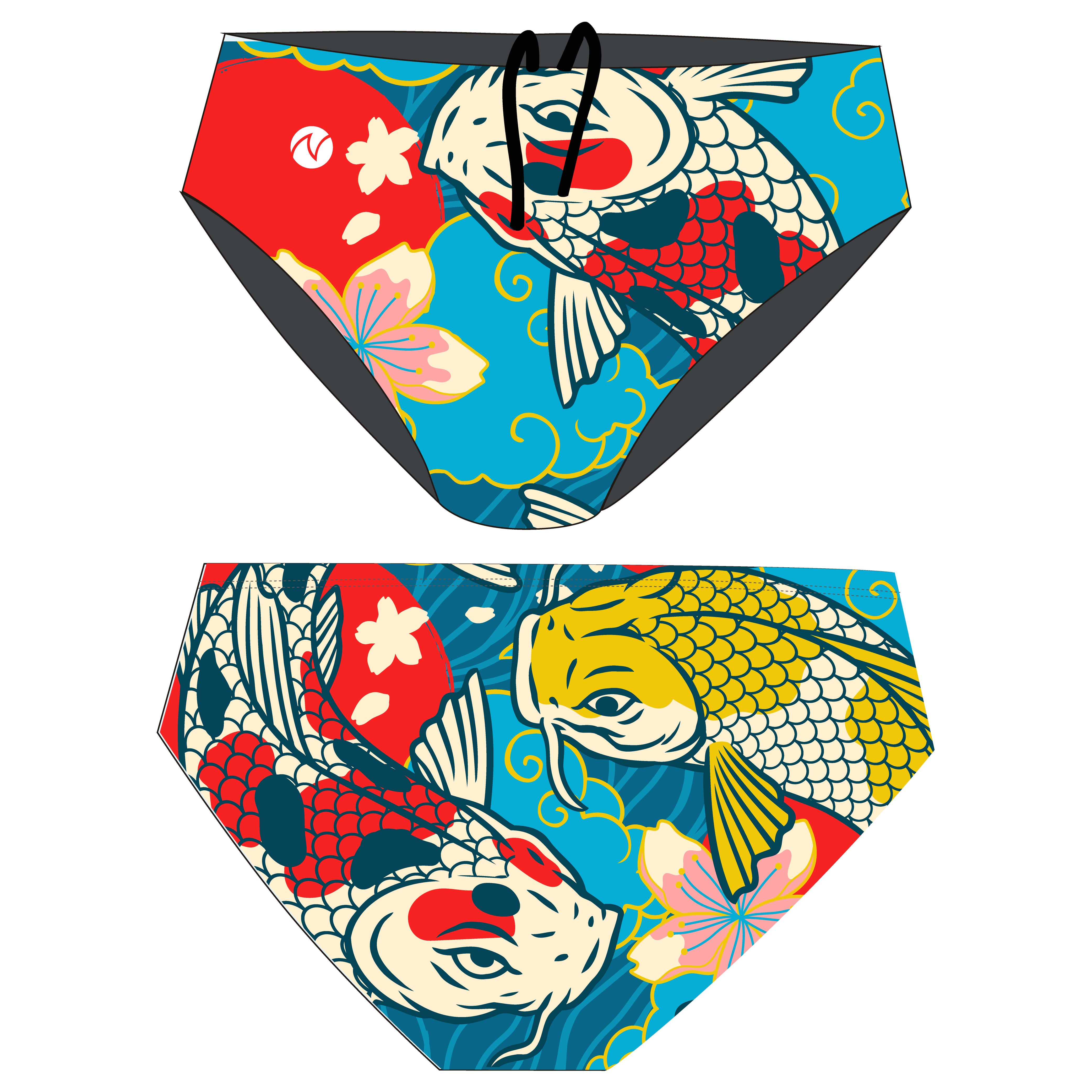 Pantaloneta clavadista Japan Koi Force