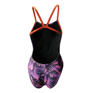 Vestido de baño entero tiras Tropic flow Sunset para mujer – Natare Swim