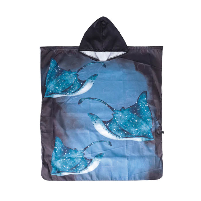 Poncho Microfibra / Mantarraya Gigante