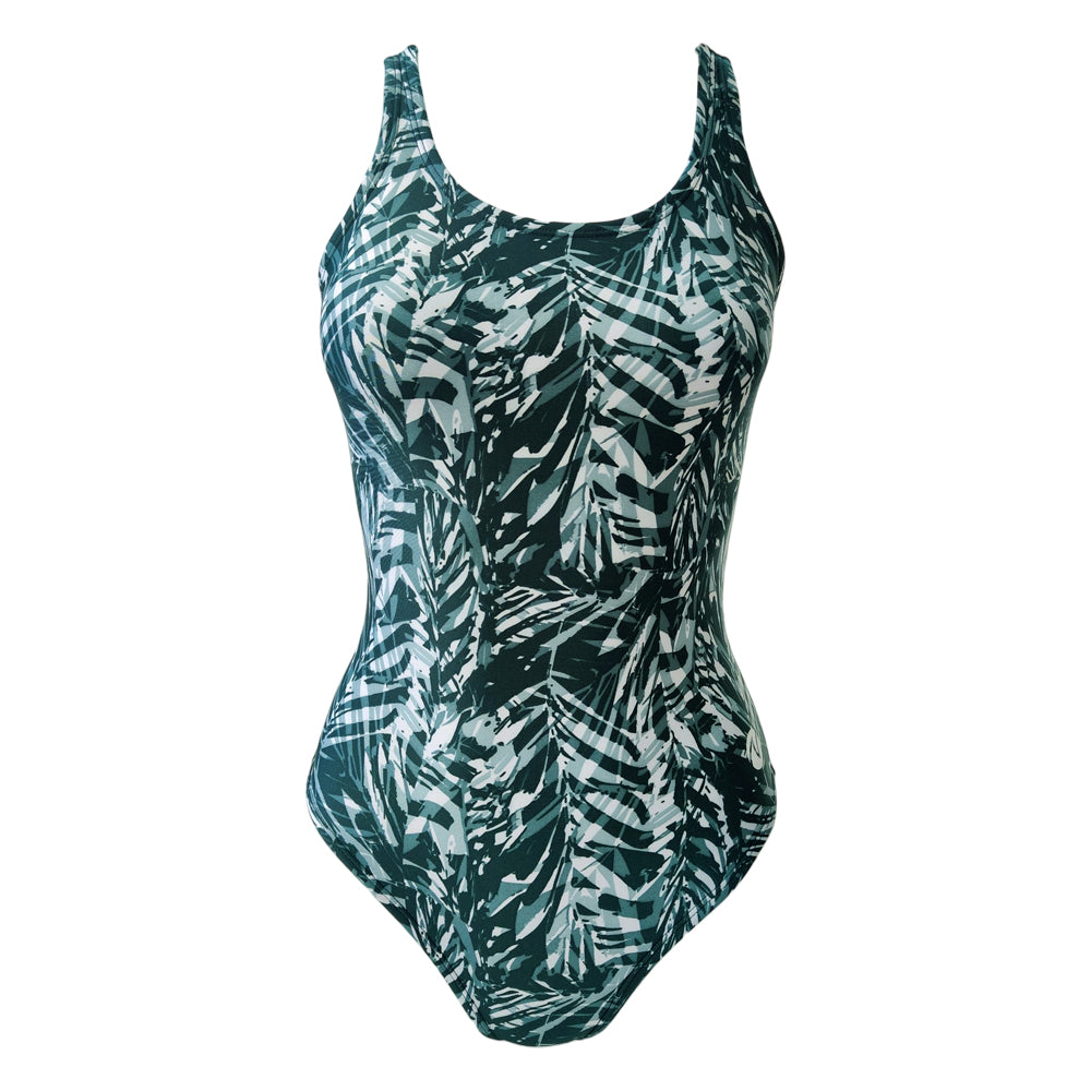 Vestido de baño entero cargadera Shadow Palm Forest