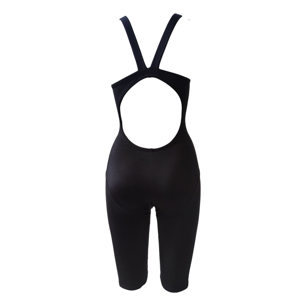 Traje de baño enterizo media pierna negro