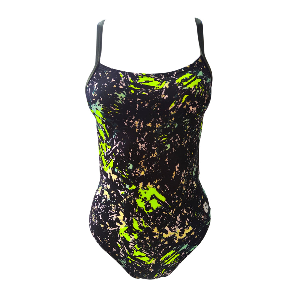 Vestido de baño entero tiras Vitamove Green