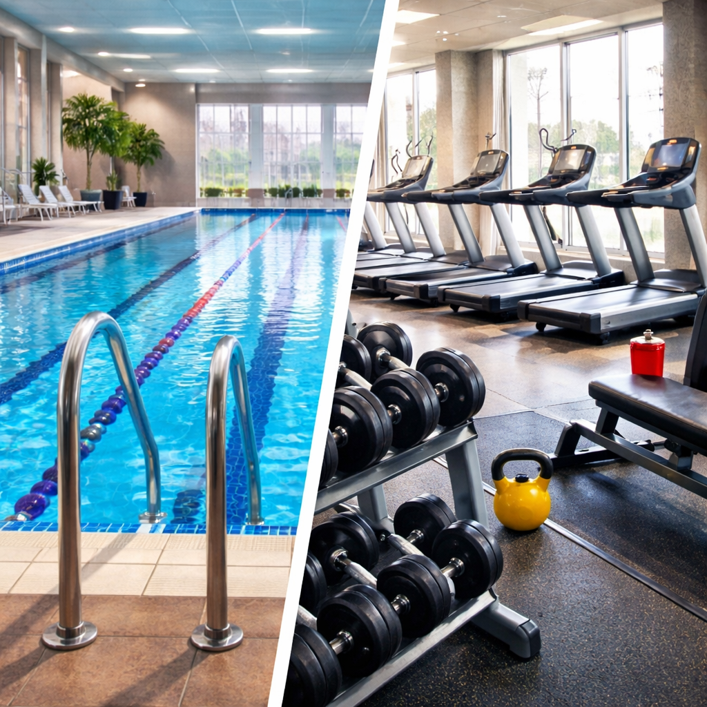 Natación vs gimnasio: ¿cuál es mejor ejercicio? 🏊♀️🏋️♀️
