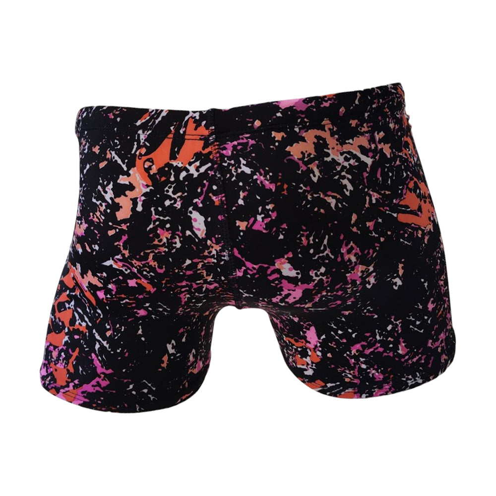 Bóxer masculino natación Vitamove Orange