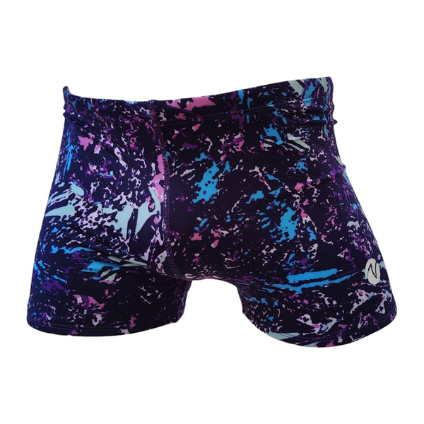 Bóxer masculino natación Vitamove Purple