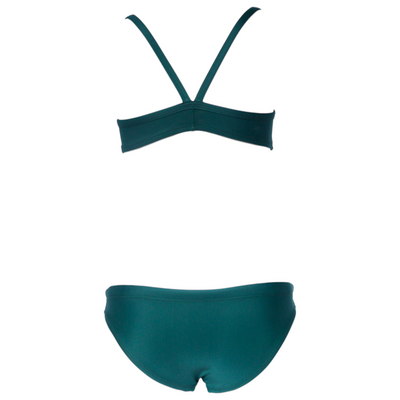 Vestido de Baño Deportivo Dos Piezas Esmeralda