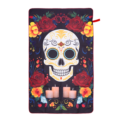 Toalla De Microfibra Sublimada / Día de los muertos (México)
