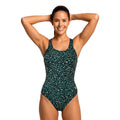 Vestido de baño entero cargaderas Flow Grid Volt