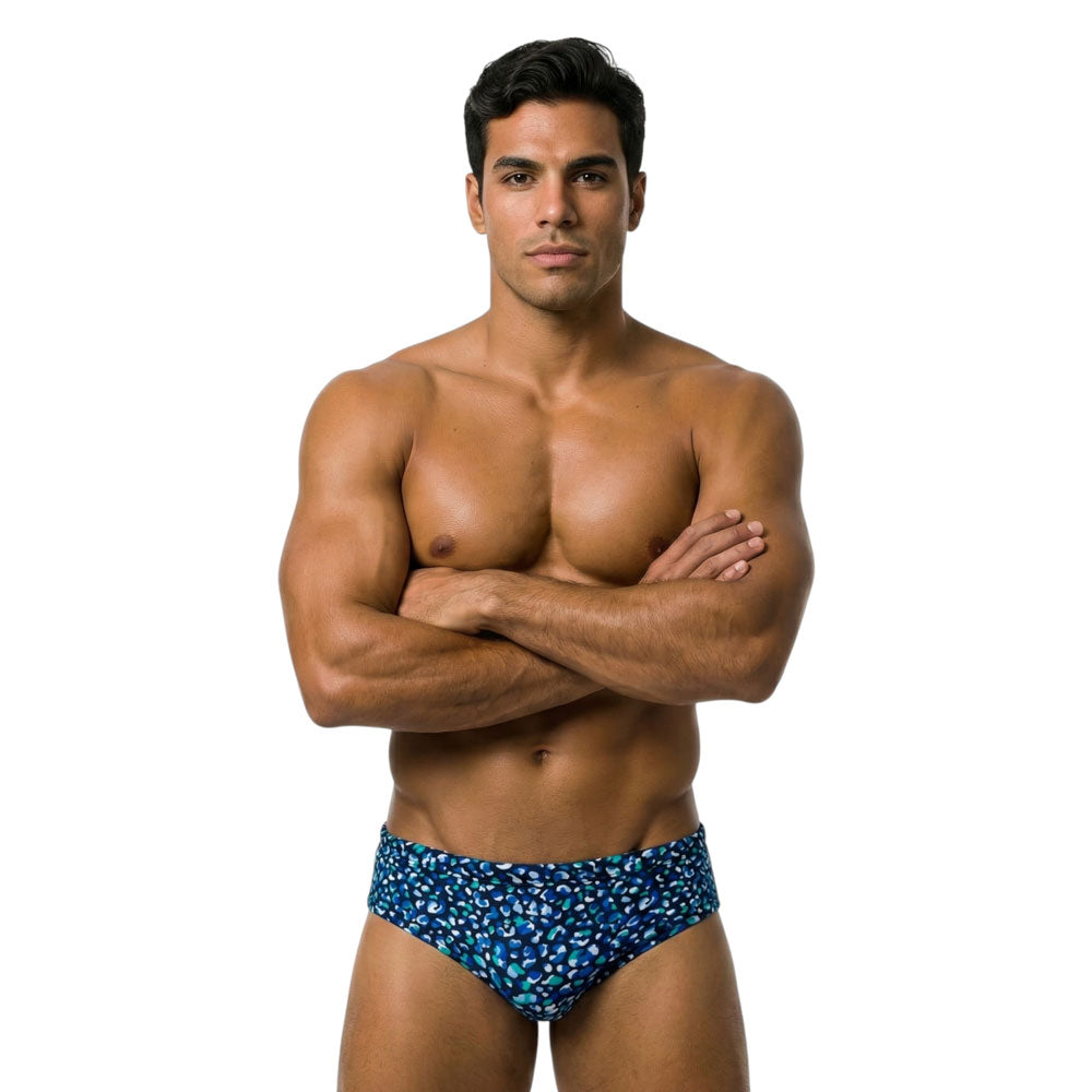 Pantaloneta clavadista Cloudskin blue