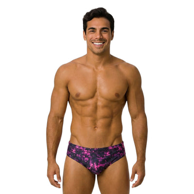 Pantaloneta clavadista Pixel Fucsia