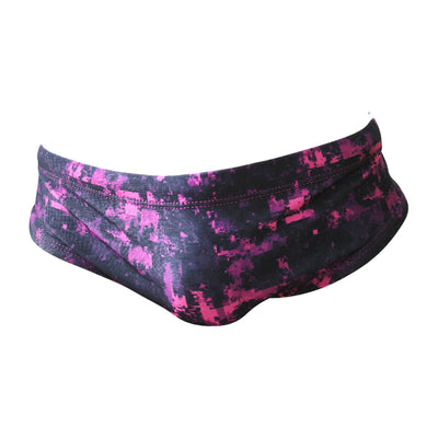 Pantaloneta clavadista Pixel Fucsia
