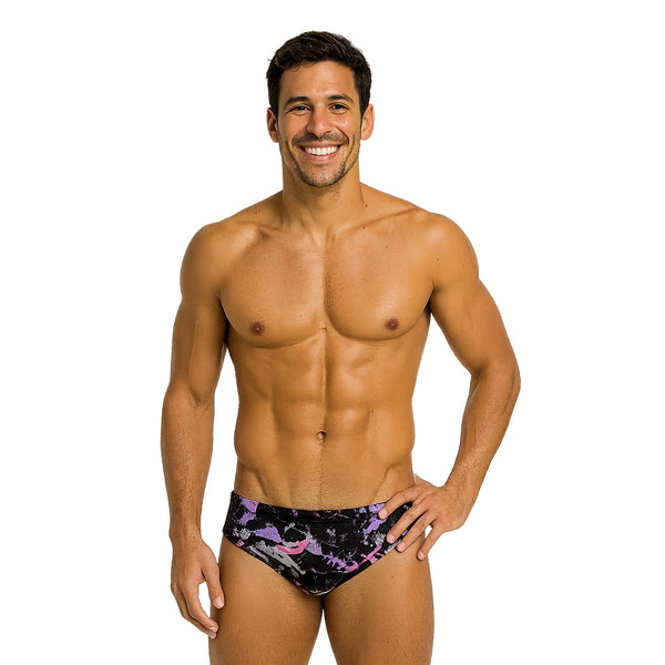 Pantaloneta clavadista popbrush pink