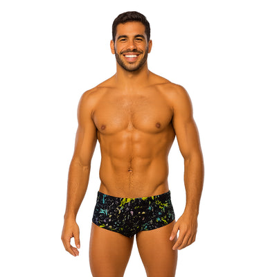 Pantaloneta sunga Vitamove Green para hombre – Natare Swim