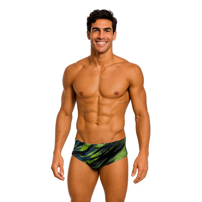 Pantaloneta sunga winvibes green para hombre – Natare Swim