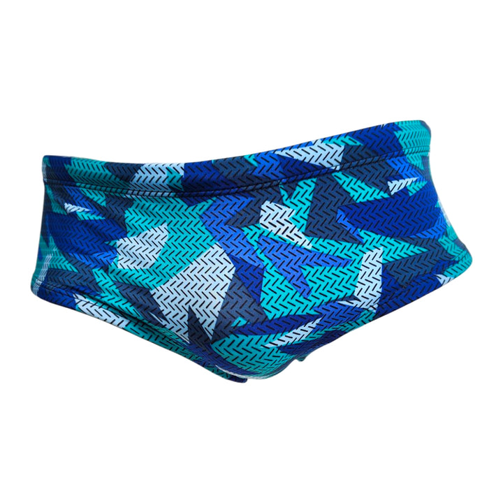 Pantaloneta sunga geoframe blue