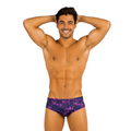 Pantaloneta sunga Pixel Fucsia