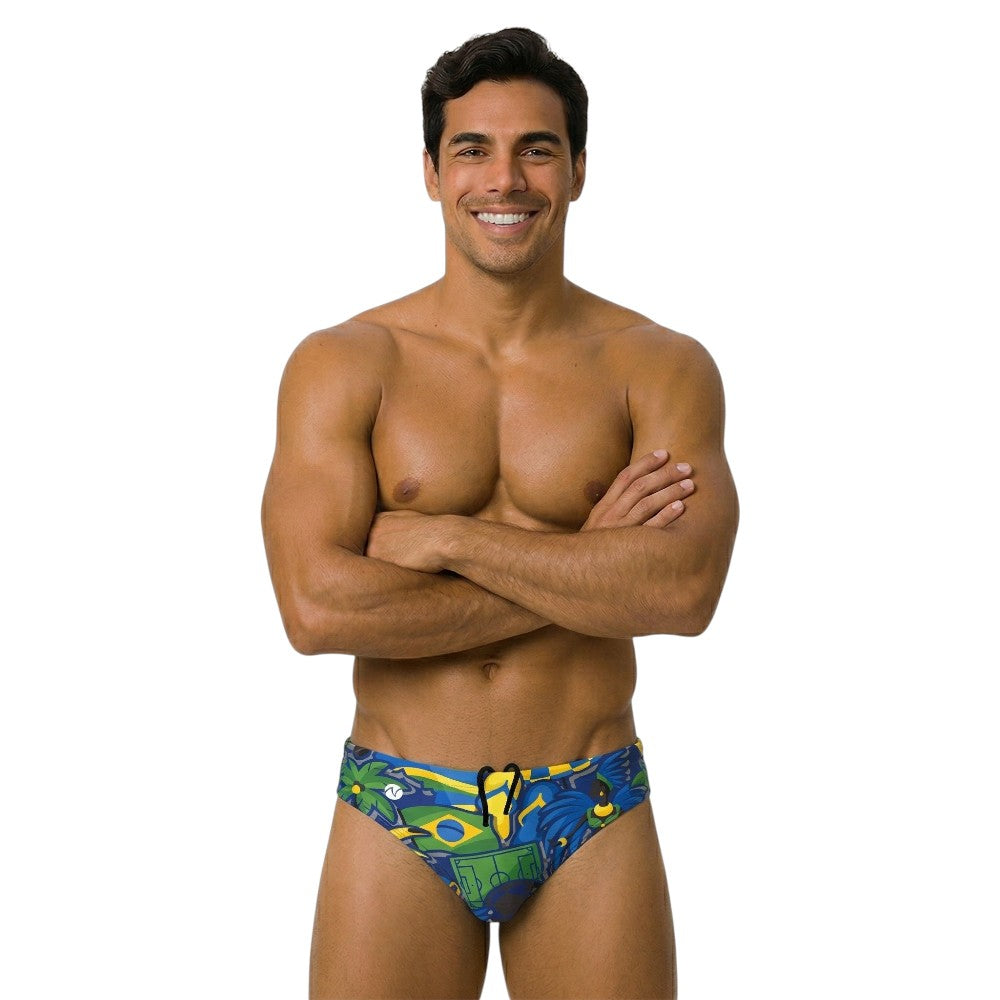 Pantaloneta clavadista Brazil Samba Force