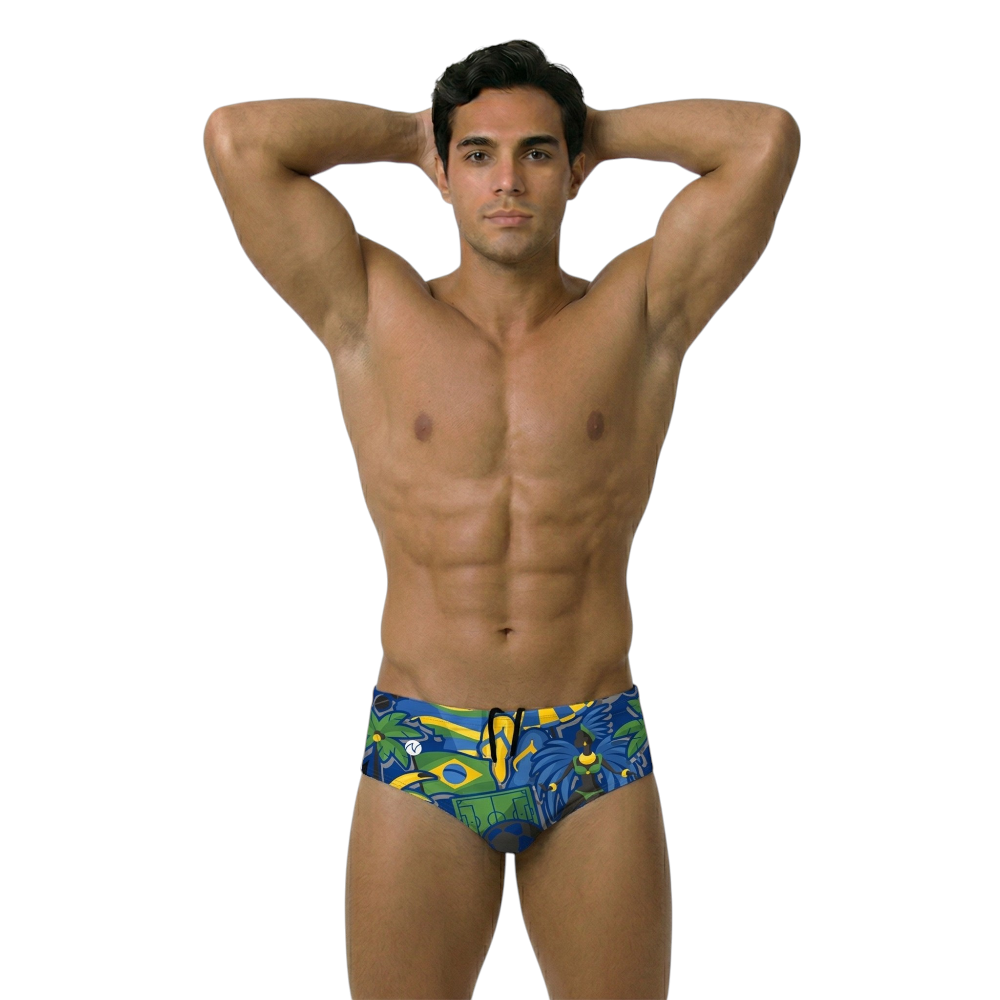 Pantaloneta sunga Brazil Samba Force