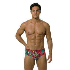 Pantaloneta sunga China Dragon para hombre – Natare Swim