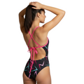 Vestido de baño entero cruzado Apex Rush