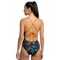 Vestido de baño entero cruzado Apex Blaze