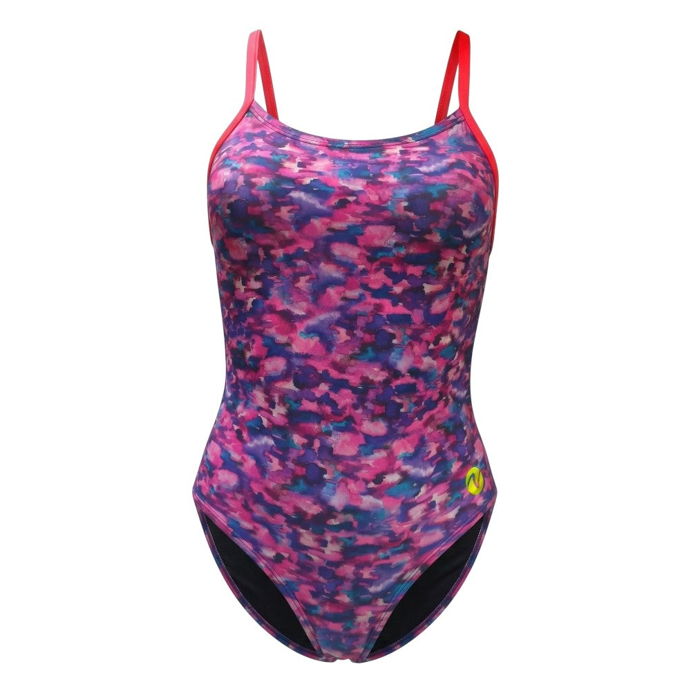 Vestido de baño entero tiras Hydro Blend Pulse