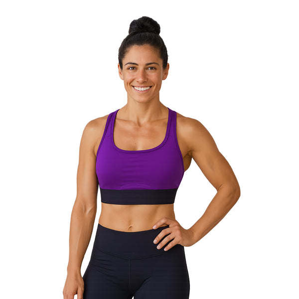 Top Deportivo Basic Violeta