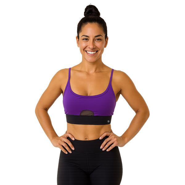 Top Deportivo Vibe Violeta