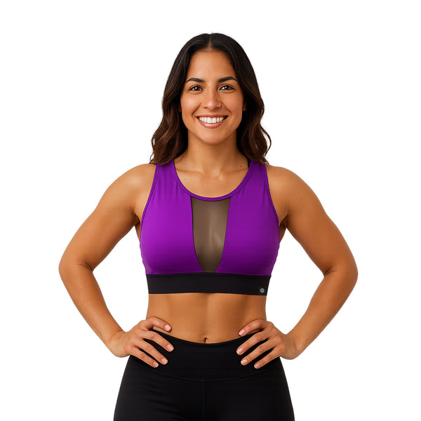 Top Deportivo V-Power Violeta