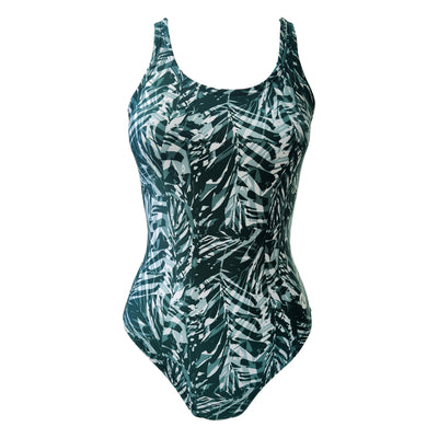 Vestido de baño entero cargadera Shadow Palm Forest