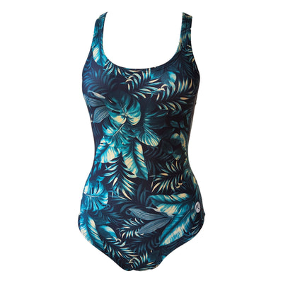 Vestido de baño entero cargadera Tropic flow Jade