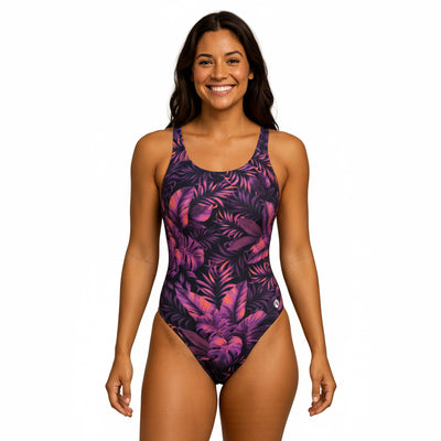 Vestido de baño entero cargadera Tropic flow Sunset