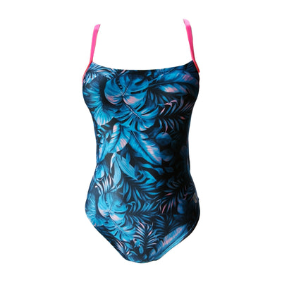 Vestido de baño entero tiras Tropic flow Deep para mujer – Natare Swim
