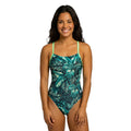 Vestido de baño entero tiras Tropic flow Jade