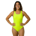 Vestido de baño entero Amarillo Neón