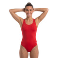 Vestido de baño entero Olímpico Rojo