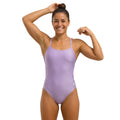 Vestido de baño entero tiras Lavanda