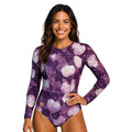 Vestido de baño Manga Larga monstera