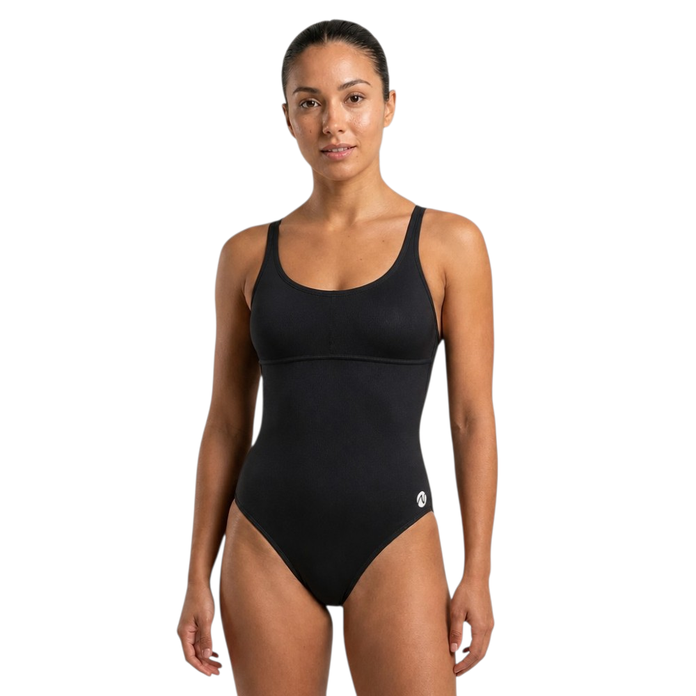 Vestido de baño enterizo Negro