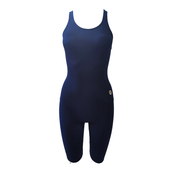 Traje de baño enterizo media pierna navy
