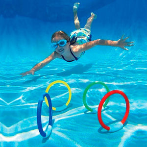 Aros  sumergibles x 4 unidades - Natare Swim