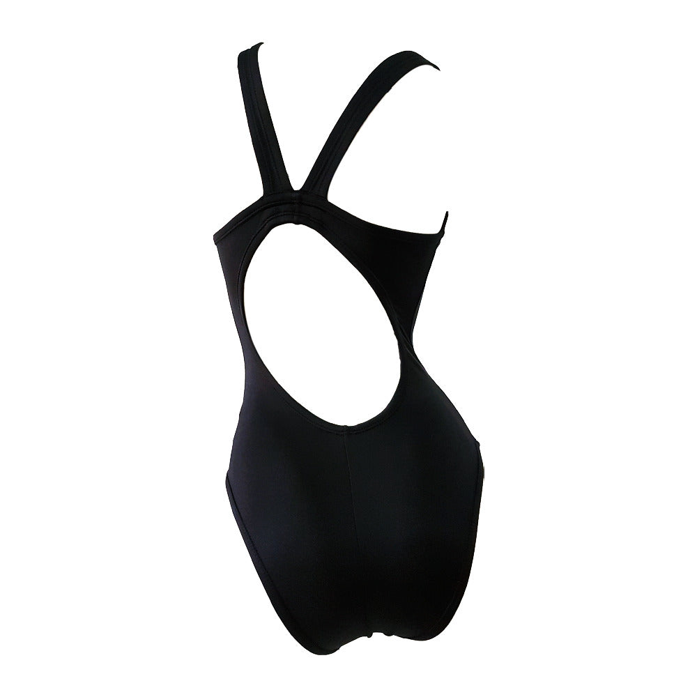 Traje de baño entero Olímpico Negro para mujer – Natare Swim